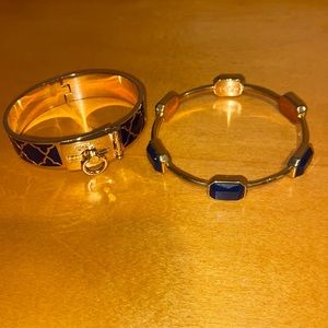 Spartina bangle bracelet duo gold